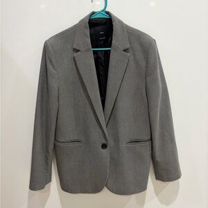 Mango Classic Gray Blazer